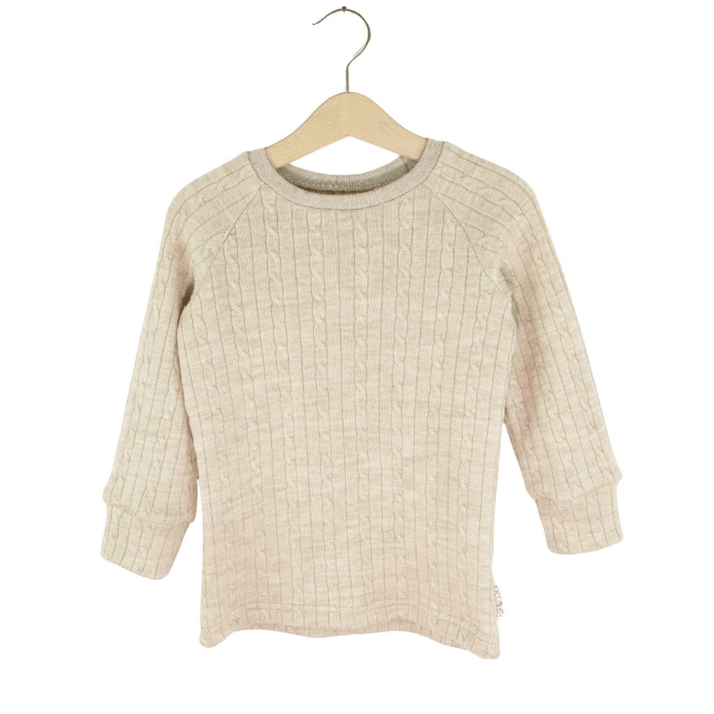 Upcycling Merino Kinder Longsleeve - ForSchur