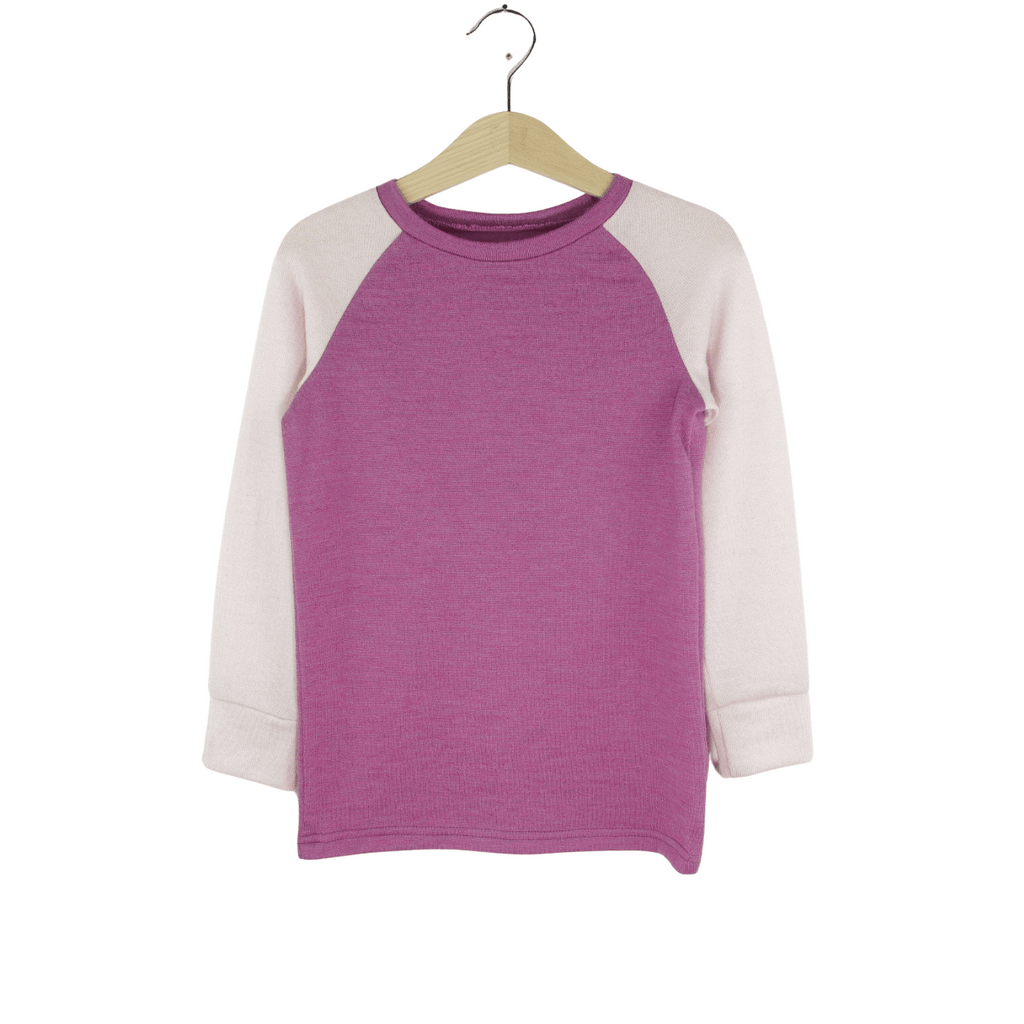 Upcycling Merino Kinder Longsleeve - ForSchur