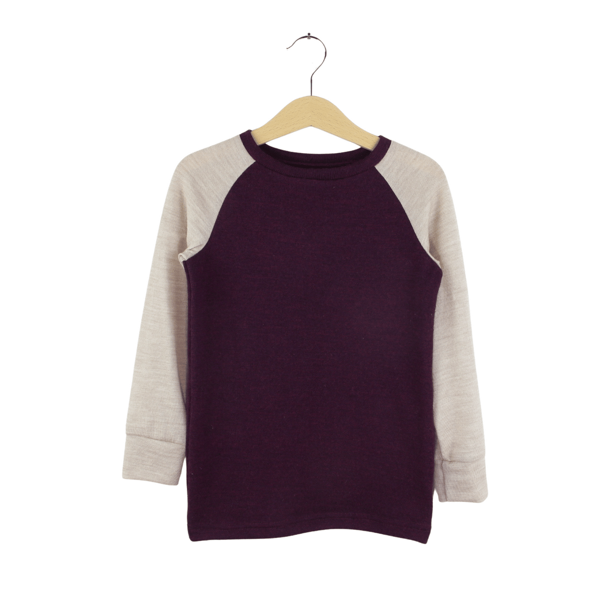 Upcycling Merino Kinder Longsleeve - ForSchur