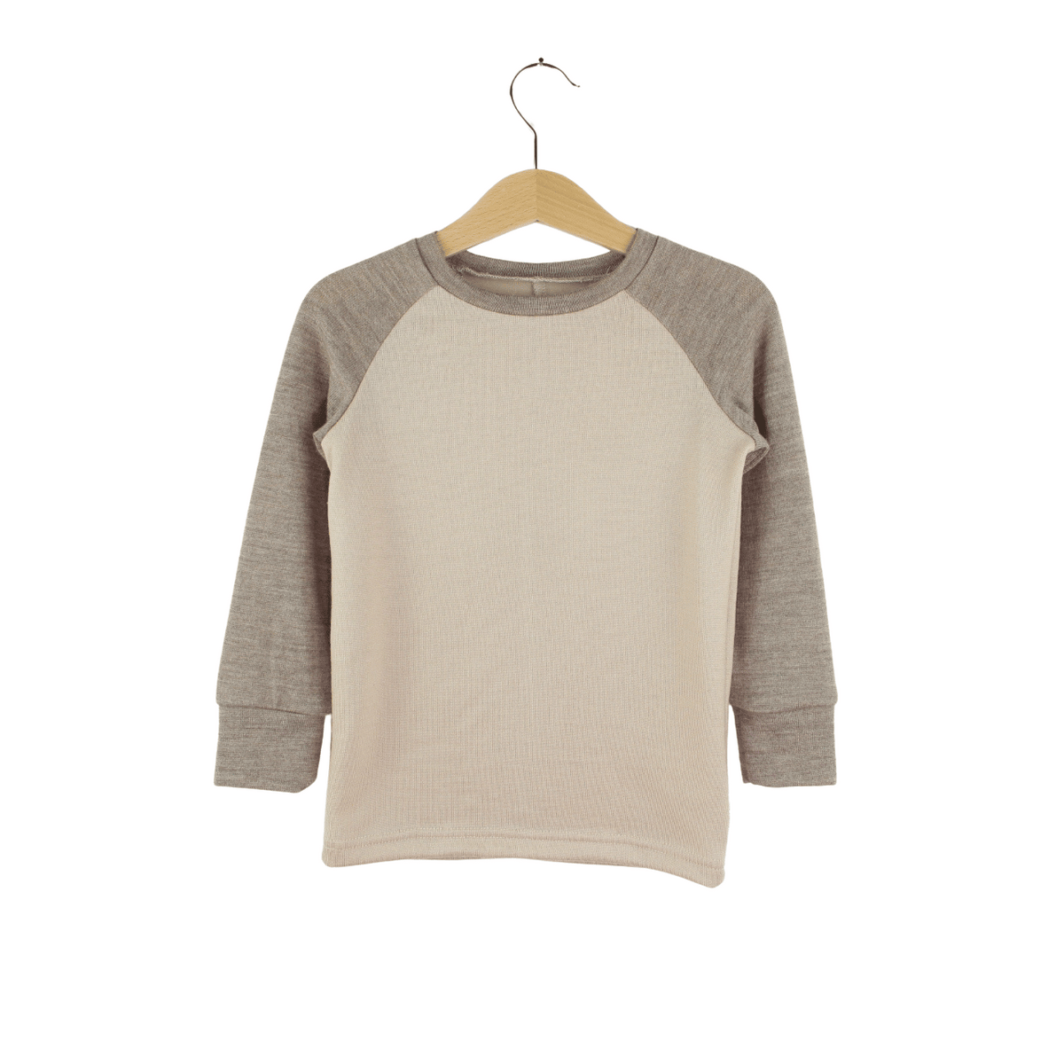 Upcycling Merino Kinder Longsleeve - ForSchur