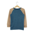 Upcycling Merino Kinder Longsleeve - ForSchur