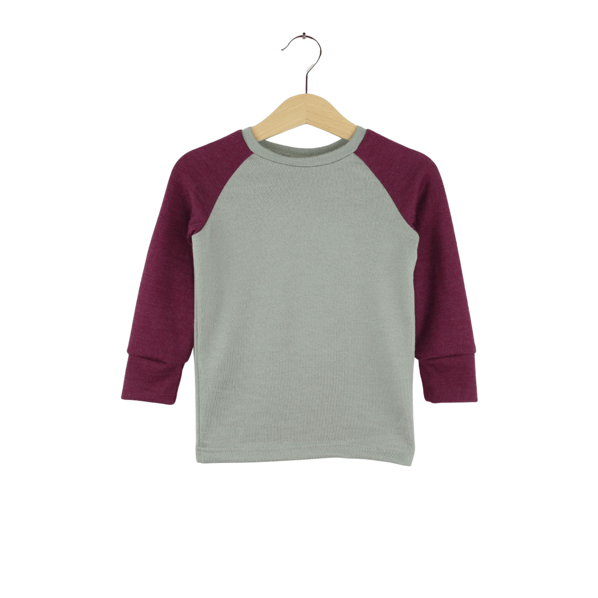 Upcycling Merino Kinder Longsleeve - ForSchur
