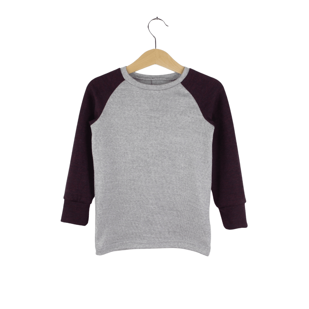 Upcycling Merino Kinder Longsleeve - ForSchur