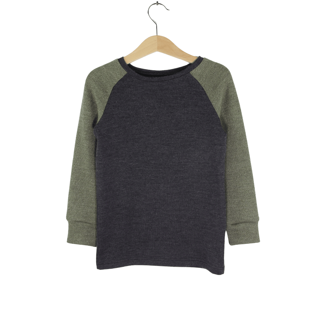 Upcycling Merino Kinder Longsleeve - ForSchur