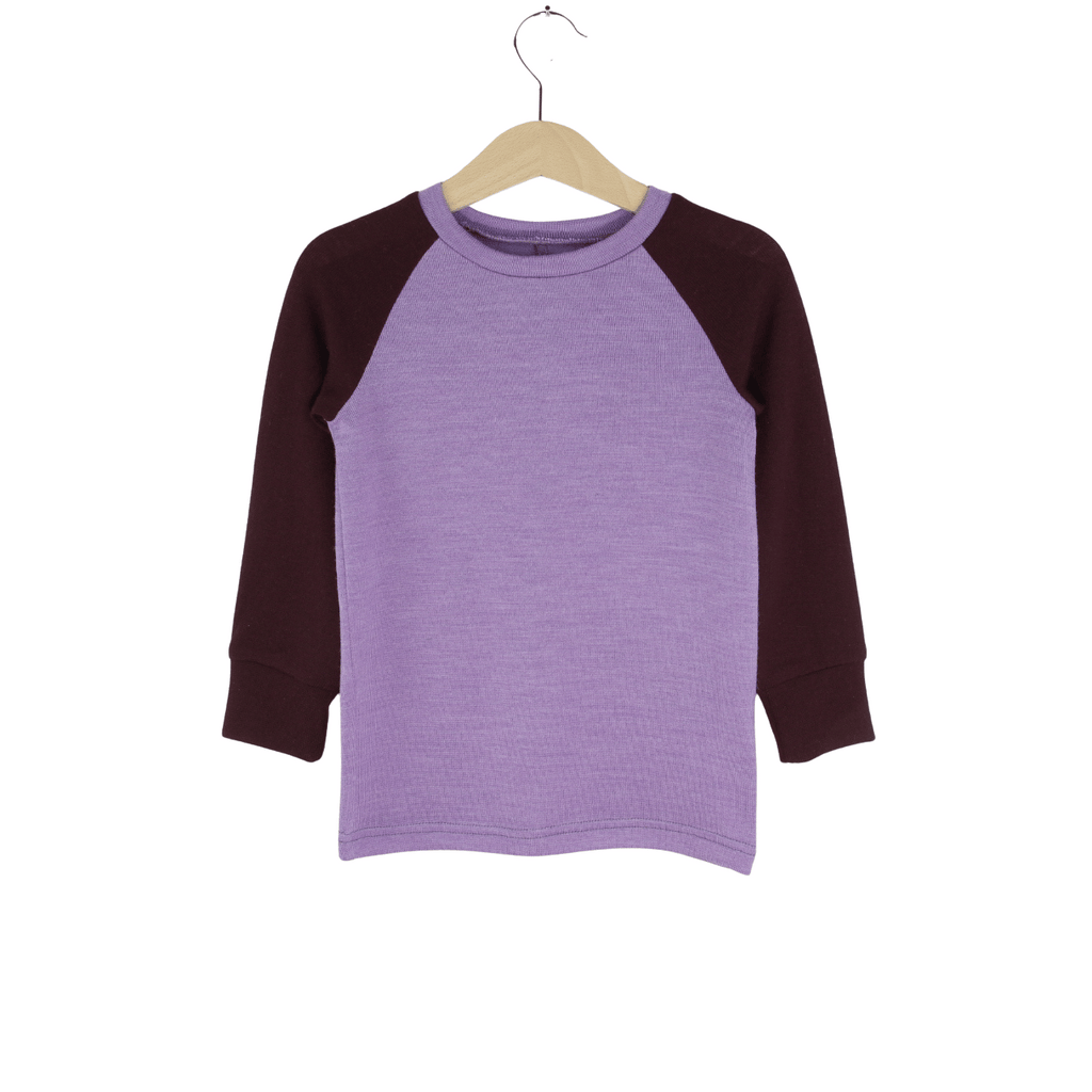 Upcycling Merino Kinder Longsleeve - ForSchur