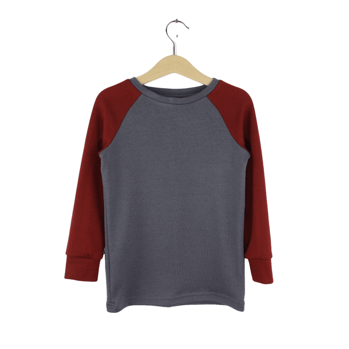 Upcycling Merino Kinder Longsleeve - ForSchur