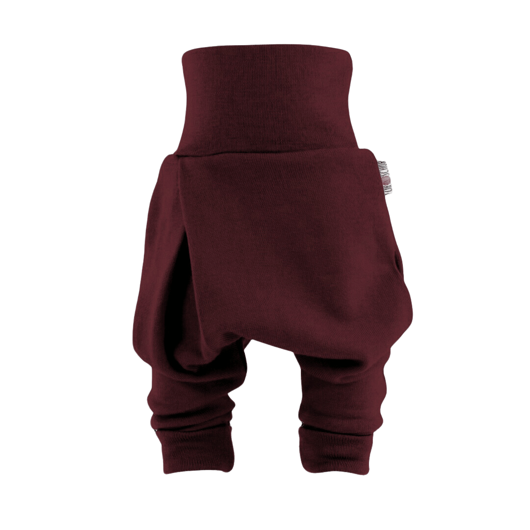 Upcycling Merino Mitwachshose Rot meliert - ForSchur