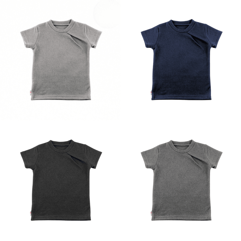 Upcycling Merino T-Shirt mit der Falte - ForSchur
