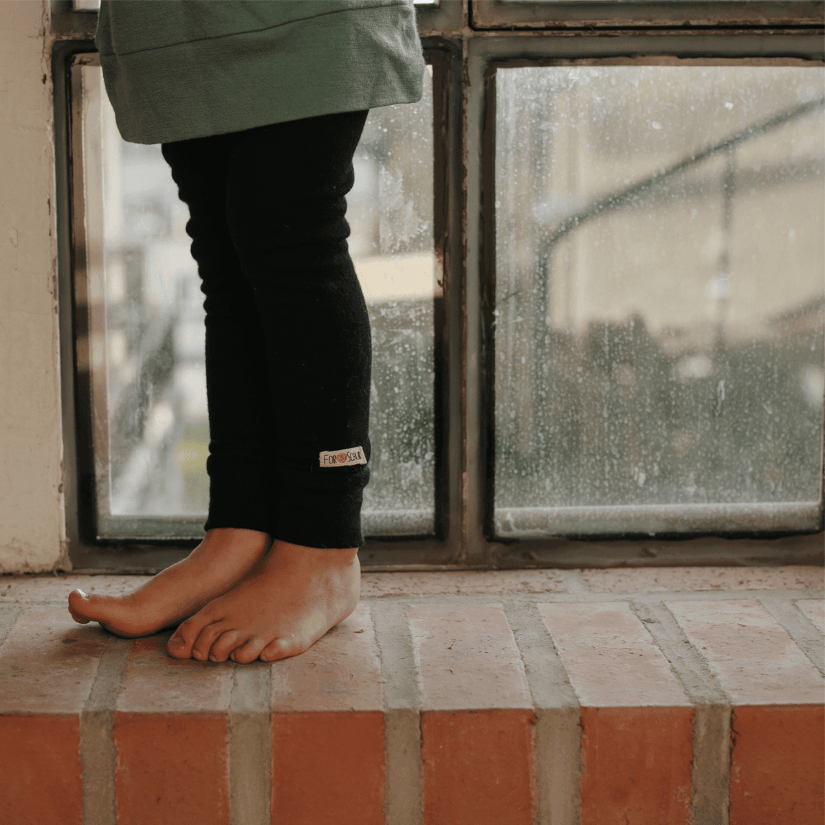 Upcycling Merino Schmale Hose - ForSchur