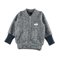 Wollfleece Kinder Jacke Blau