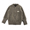 Wollfleece Kinder Jacke Braun