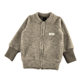 Wollfleece Kinder Jacke Braun