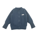 Wollfleece Kinder Jacke Blau