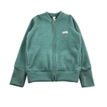 Wollfleece Kinder Jacke Blau - Stoffabweichung