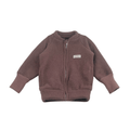 Wollfleece Kinder Jacke Lila