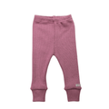 Upcycling Merino Schmale Hose Lila