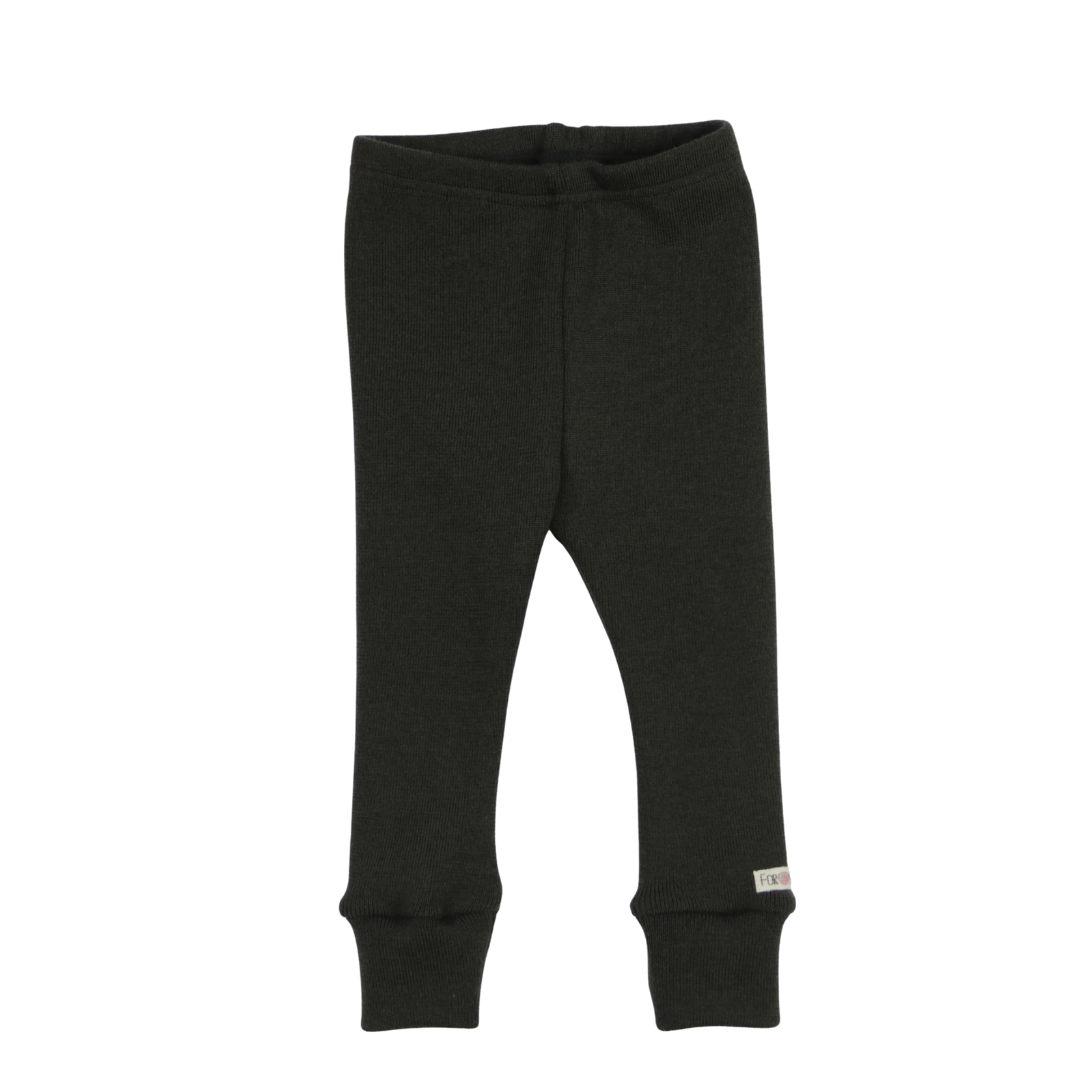 Merino Schmale Babyhose Spezial Grün