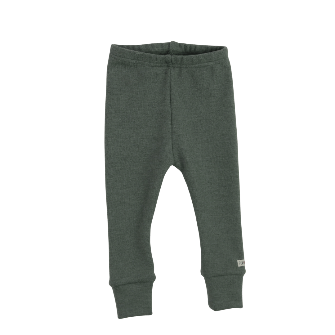Upcycling Merino Schmale Hose Spezial Grün