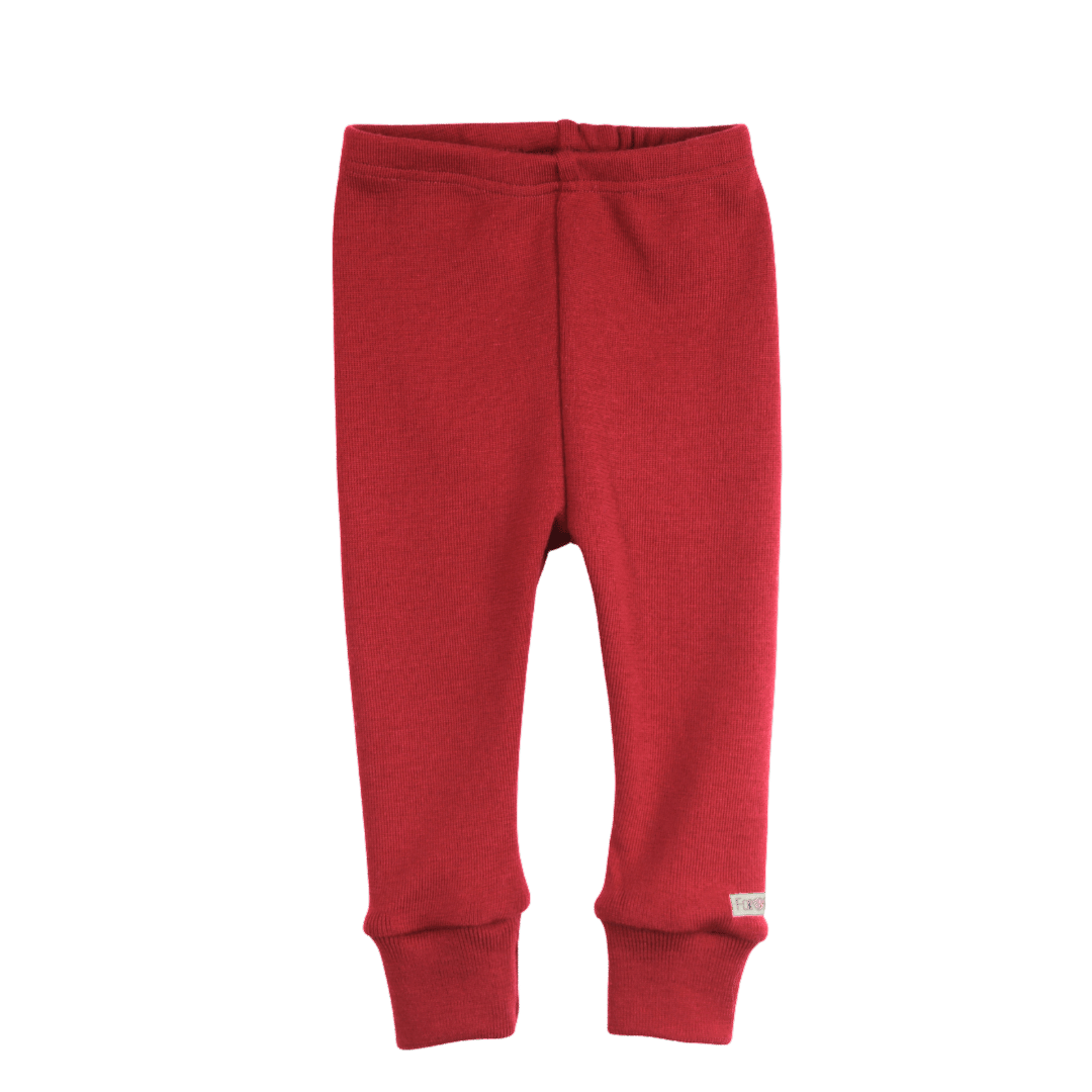 Merino Schmale Babyhose Rot
