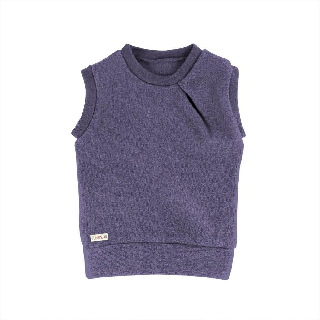 Kaschmirpullunder mit der Falte Kranich - ForSchur