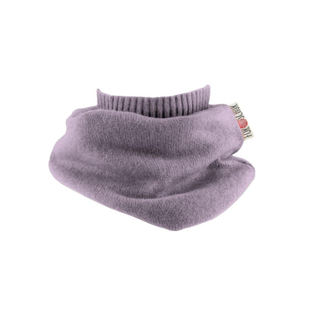 Schal mit der Falte helle Feige meliert - ForSchur