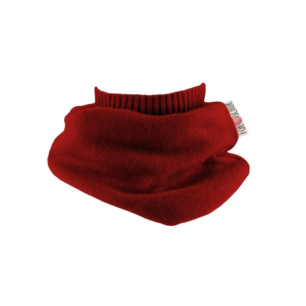 Schal mit der Falte Rotwein - ForSchur