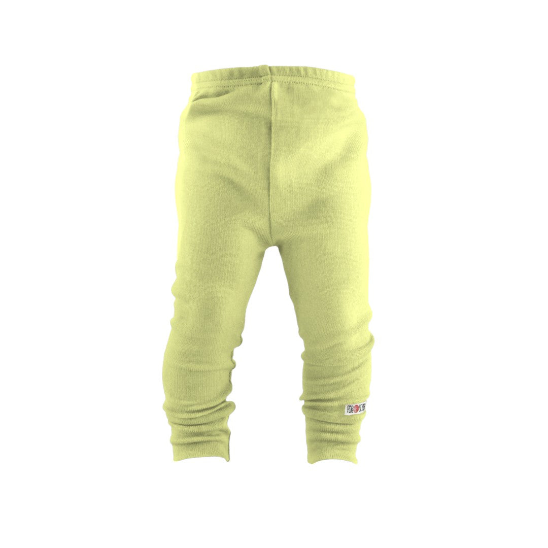 Schmale Kaschmir Kinderhose Linde