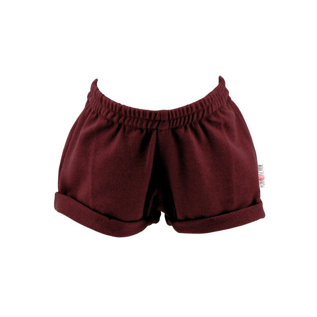 Upcycling Merino Shorts Brombeere - ForSchur